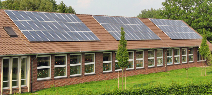 PV Anlage Grundschule Golzwarden, Brake