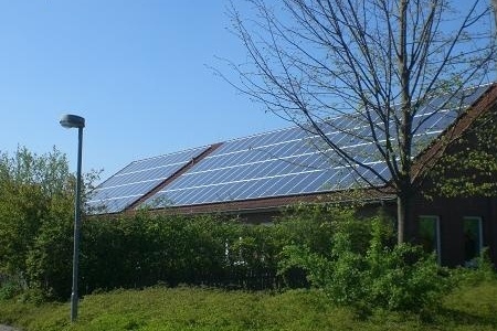 Solaranlage auf dem Kindergarten Gustav-Heinemann-Straße, Brake